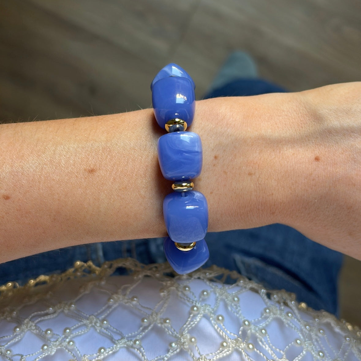 Ambre Bracelet in Royal Blue